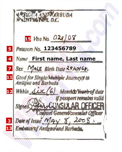 앤티가 바부다 비자