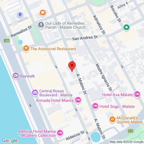 지도 of (Malate Manila)